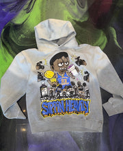 Load image into Gallery viewer, Chiefin “Sippin Allstar” Grey Hoodie
