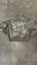 Load image into Gallery viewer, Chiefin “Reflective Embroidery” Olive Green TrackJacket
