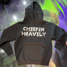 Load image into Gallery viewer, Chiefin “Rhinestone” Hoodie
