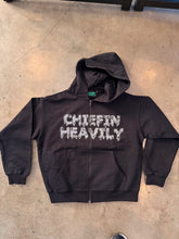 Load image into Gallery viewer, Chiefin “Rhinestone” Zip-Up
