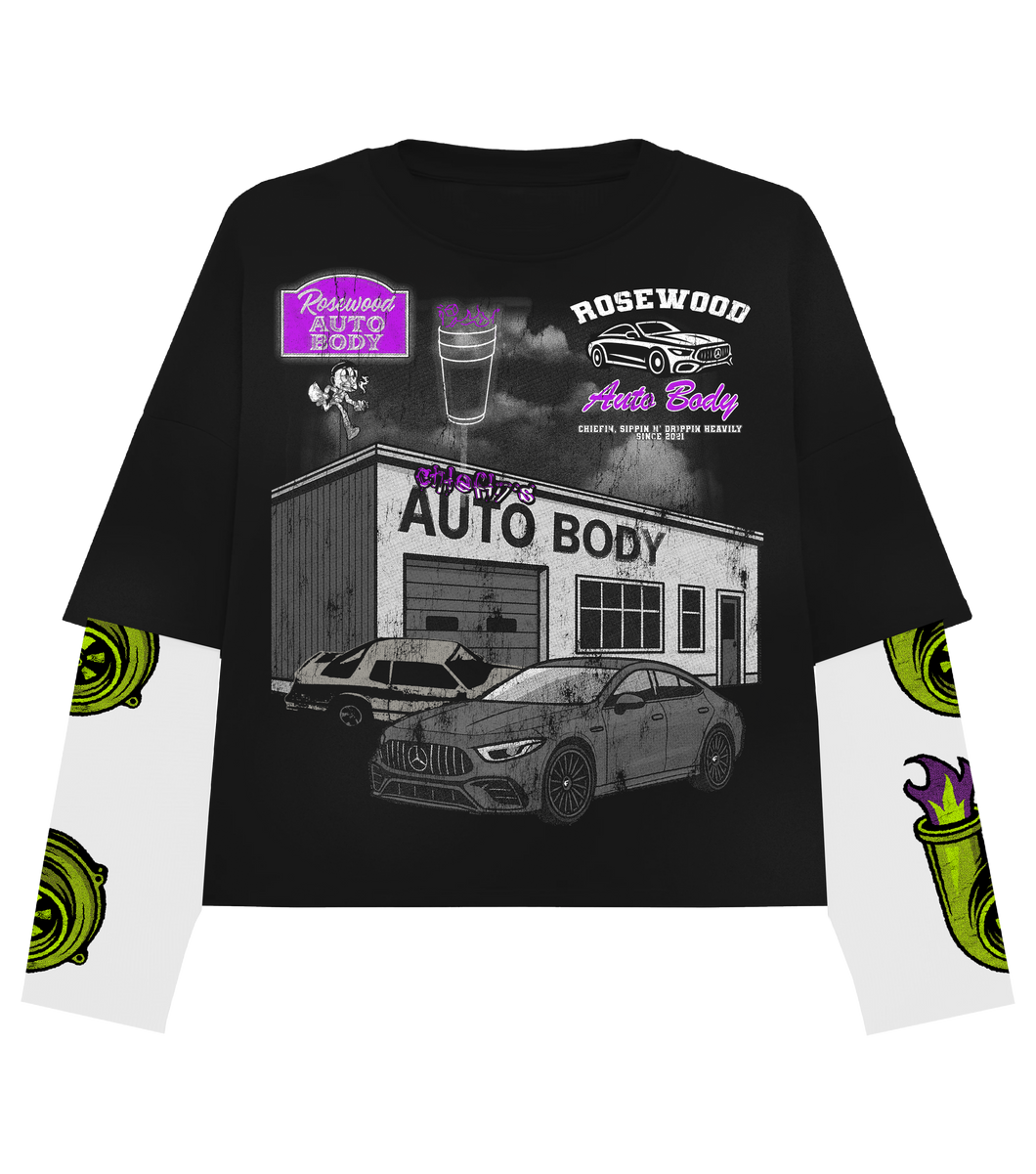 Chiefin “Rosewood Autobody” Thermal Longsleeve