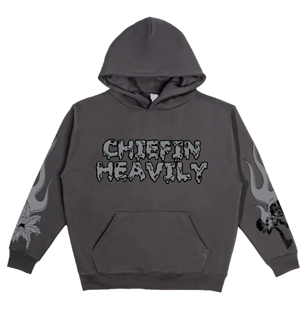 Chiefin “Rhinestone Reflective” Hoodie